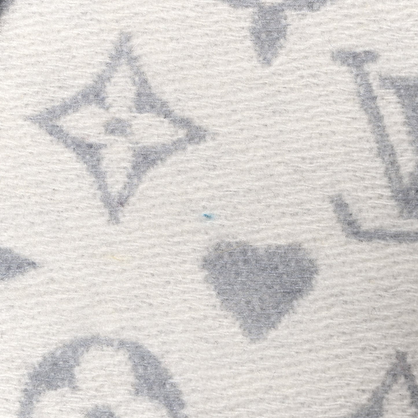 Cashmere Monogram Game On Scarf Gris