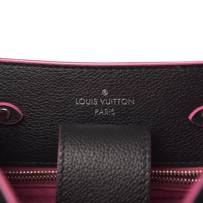 Louis Vuitton Calfskin Lockme Bucket Black 6 of 9