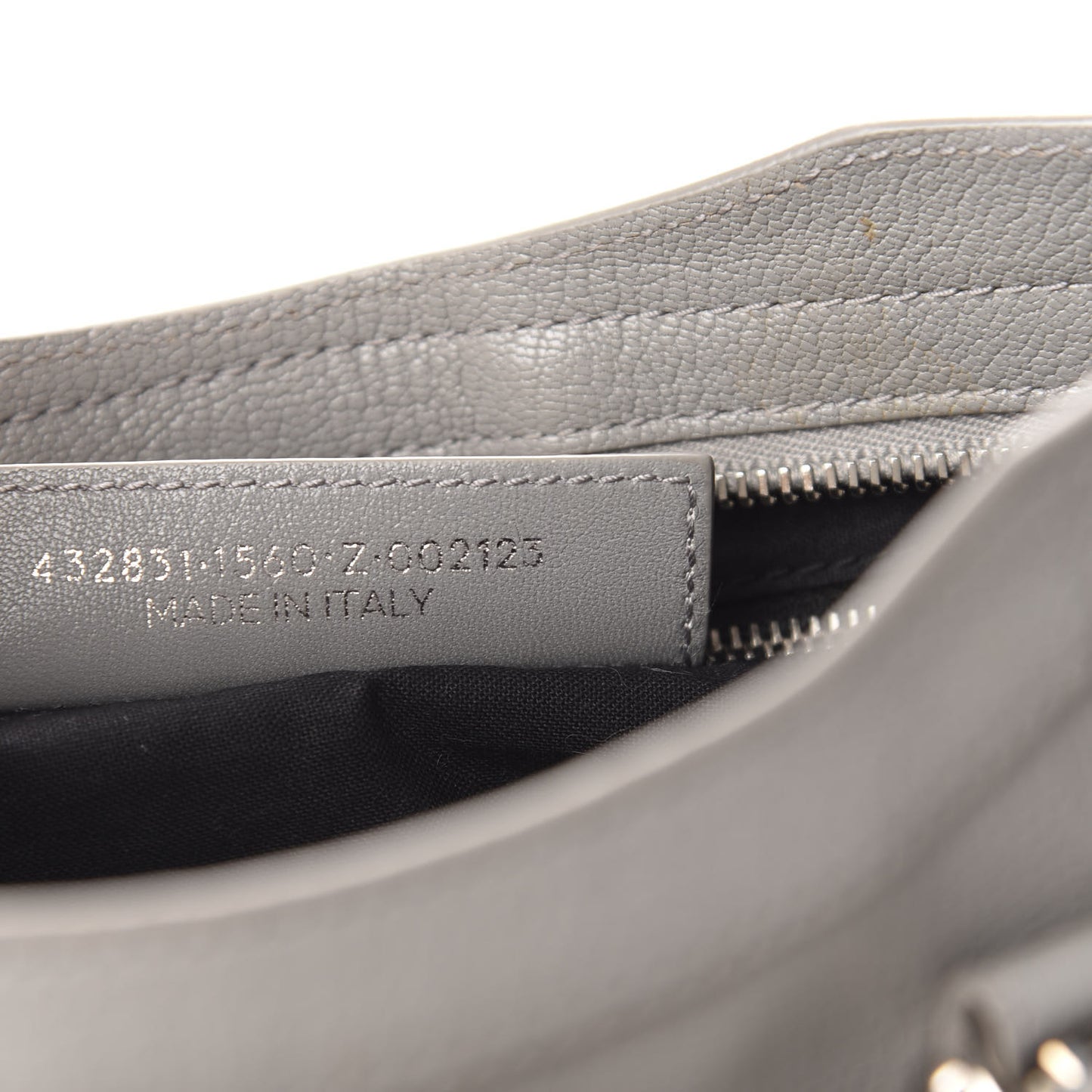 Chevre Silver Metallic Edge S City Gris Haussmannien