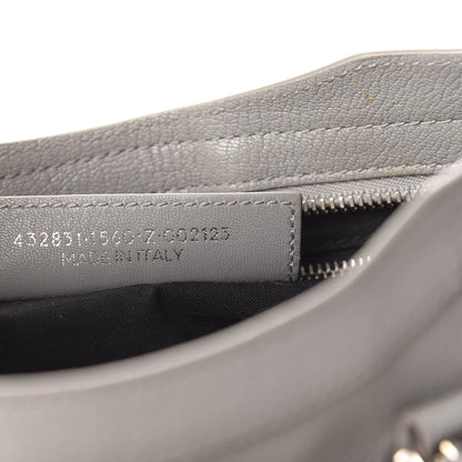 Balenciaga Chevre Silver Metallic Edge S City Gris Haussmannien 9 of 10