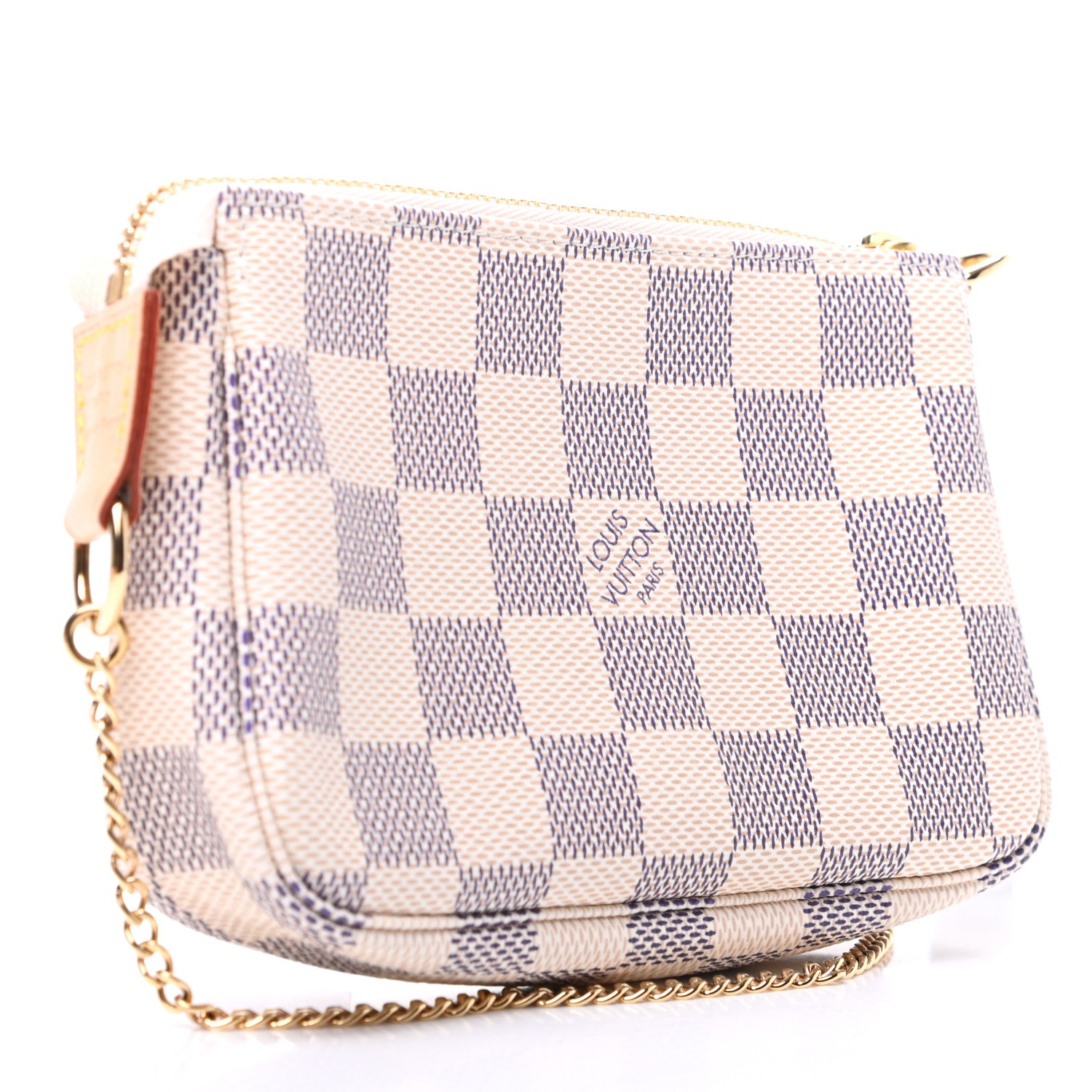 Louis Vuitton Damier Azur Mini Pochette Accessories 3 of 10