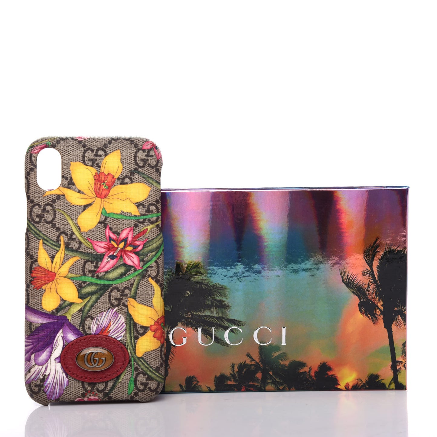 GG Supreme Monogram Flora Ophidia iPhone XR Case