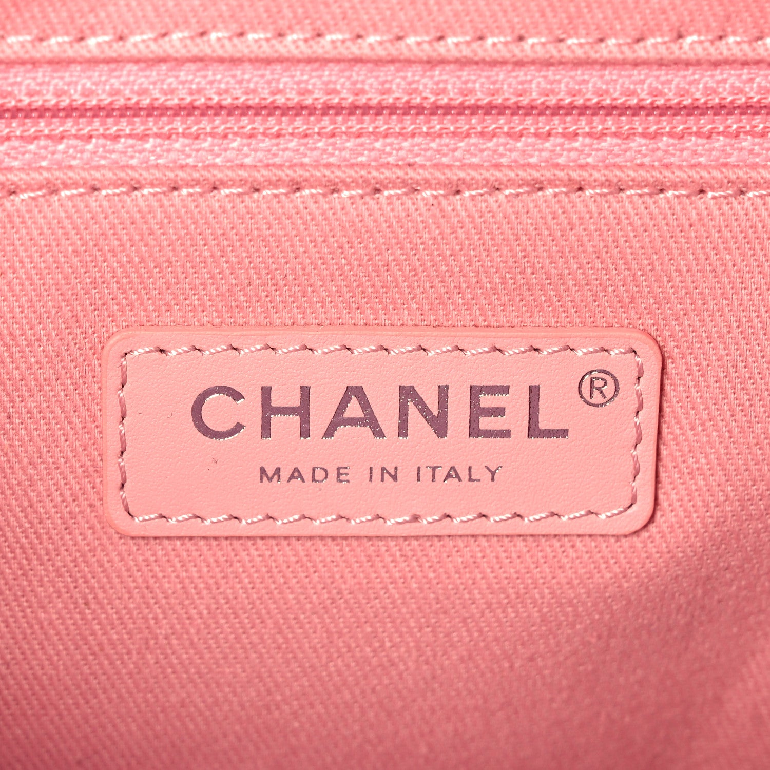Chanel Canvas Deauville Small Bowling Bag Pink 6 of 9