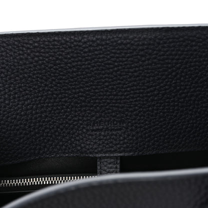 The Row Matte Grained Calfskin Margaux Shoulder 12 Marine 6 of 9