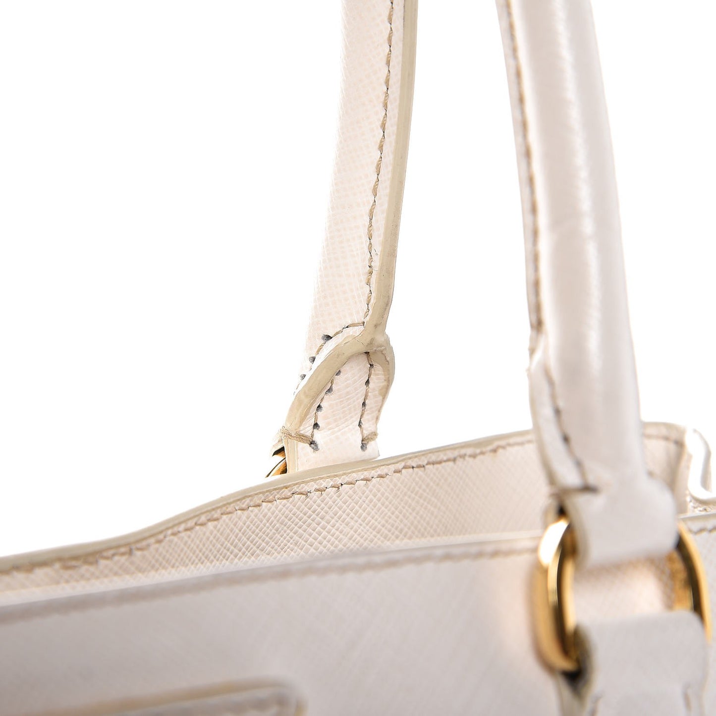 Saffiano Lux Medium Tote Talco