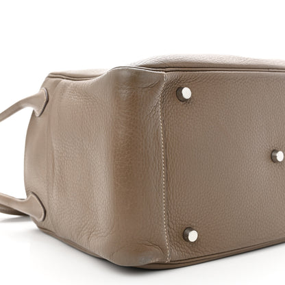 Hermes Taurillon Clemence Lindy 34 Etoupe 9 of 11