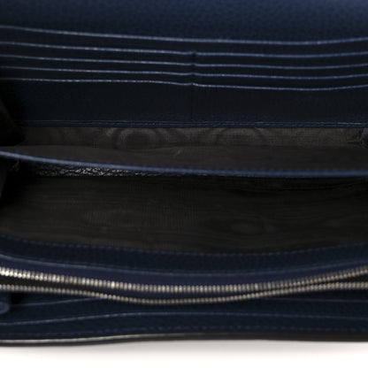 Gucci Dollar Calfskin Crystal Mini Dionysus Chain Wallet Blue Agata Black Diamond 5 of 10