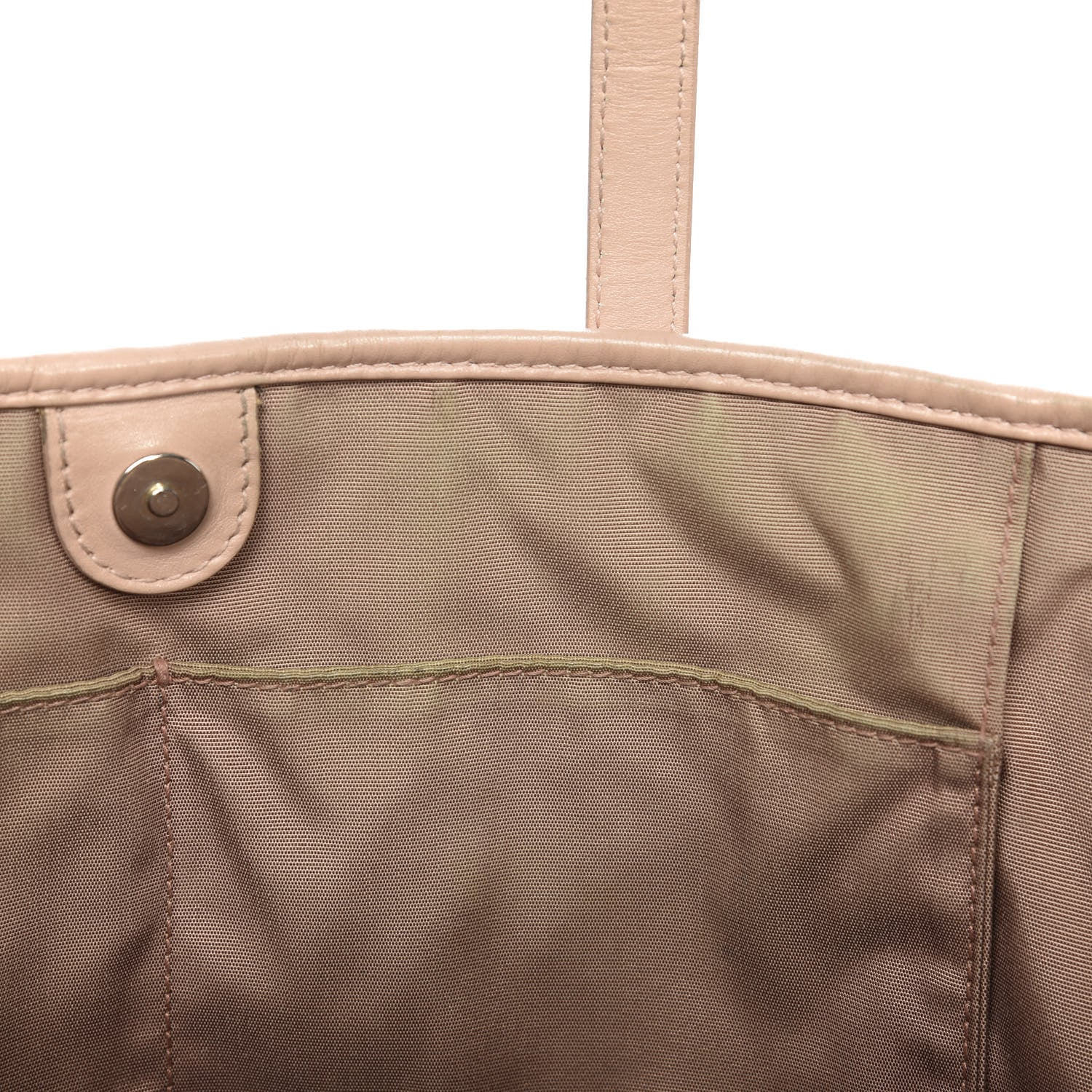 Christian Dior Coated Canvas Cannage Small Panarea Tote Beige 12 of 29
