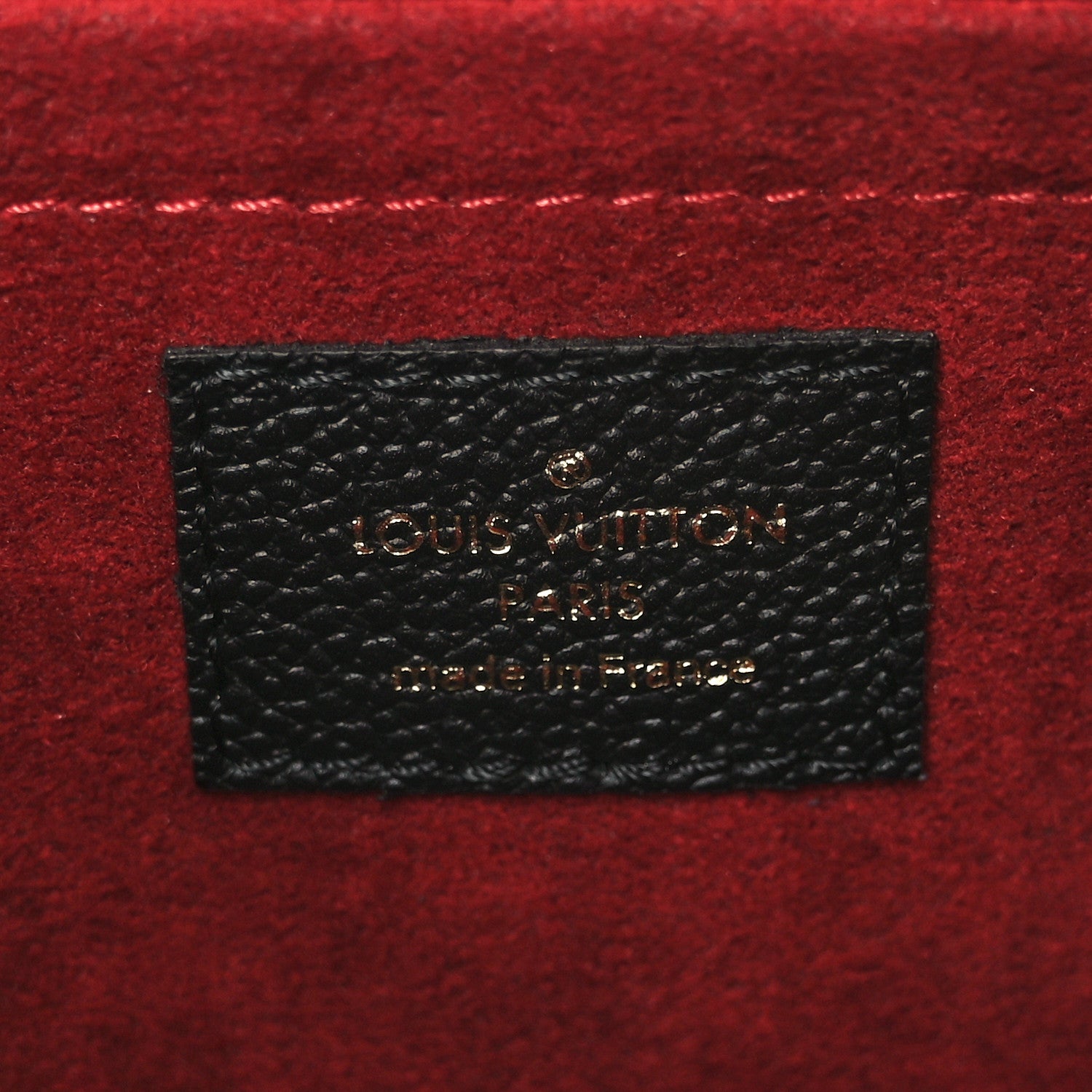 Louis Vuitton Empreinte Monogram Giant Multi Pochette Accessories Black Beige 7 of 11