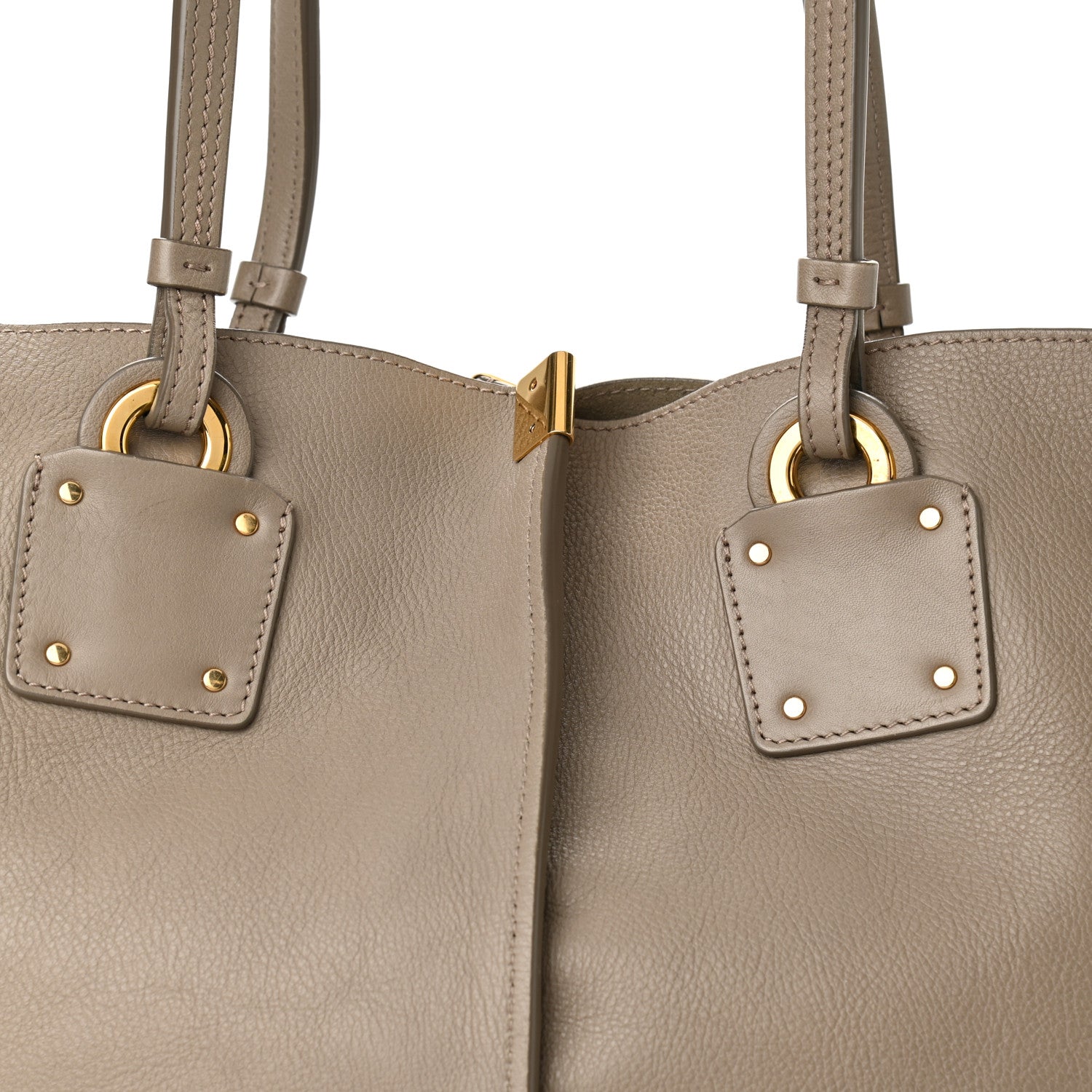 Chloe Smooth Calfskin Medium Vick Tote Motty Grey 9 of 12