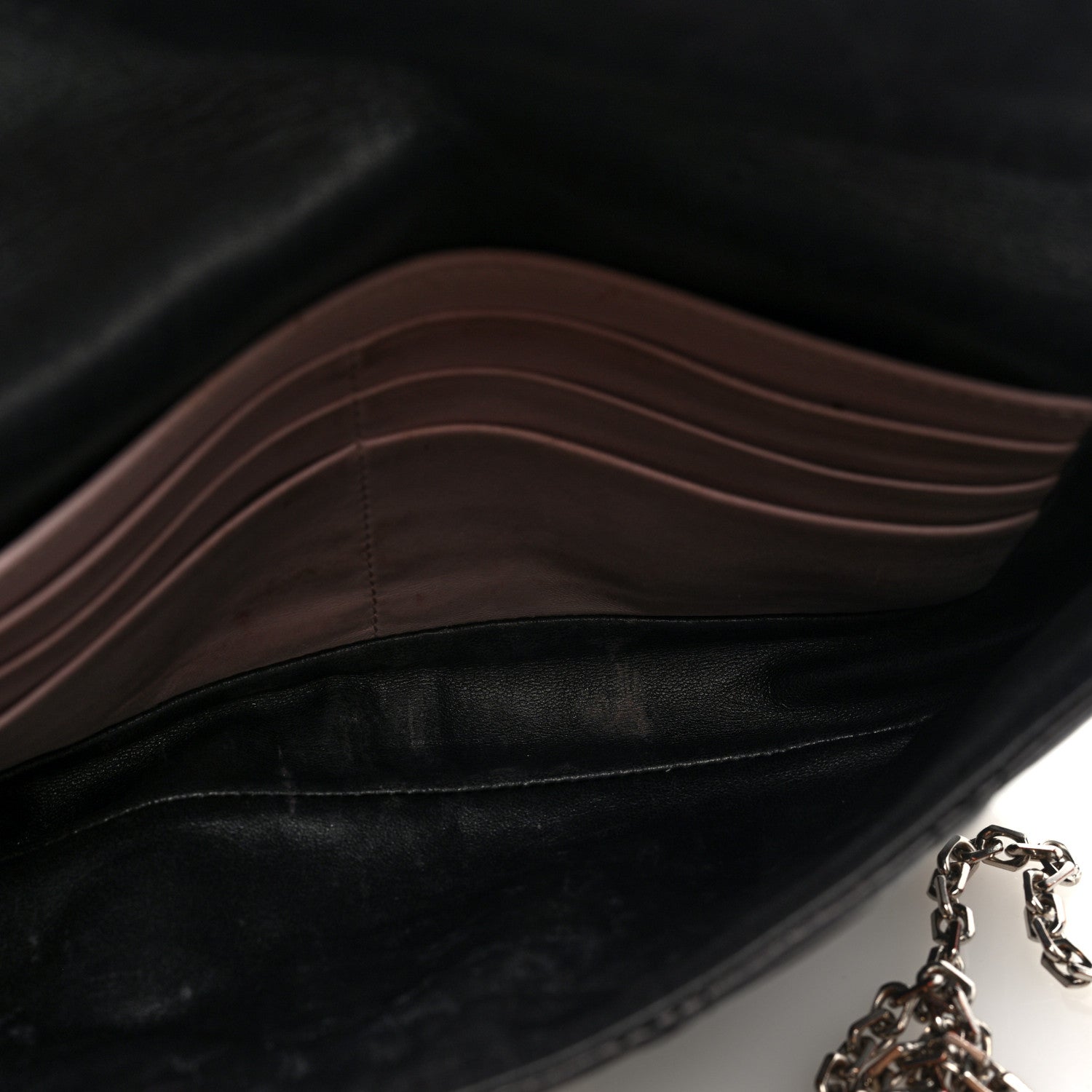 Christian Dior Lambskin Cannage Miss Dior Promenade Pouch Black 7 of 10