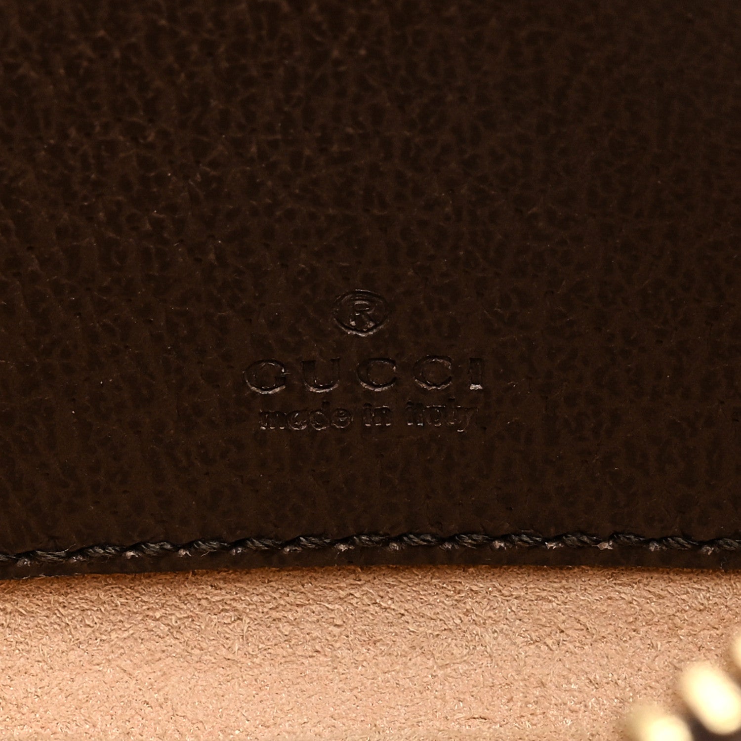 Gucci Monogram Jumbo GG Textured Dollar Calfskin Web Mini Ophidia Half Moon Hobo Camel Ebony New Acero 6 of 8