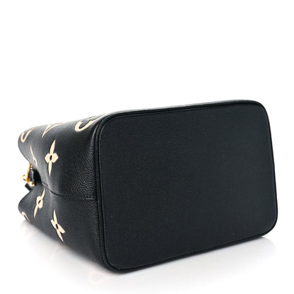 Louis Vuitton Empreinte Monogram Giant Neonoe MM Black Beige 5 of 10