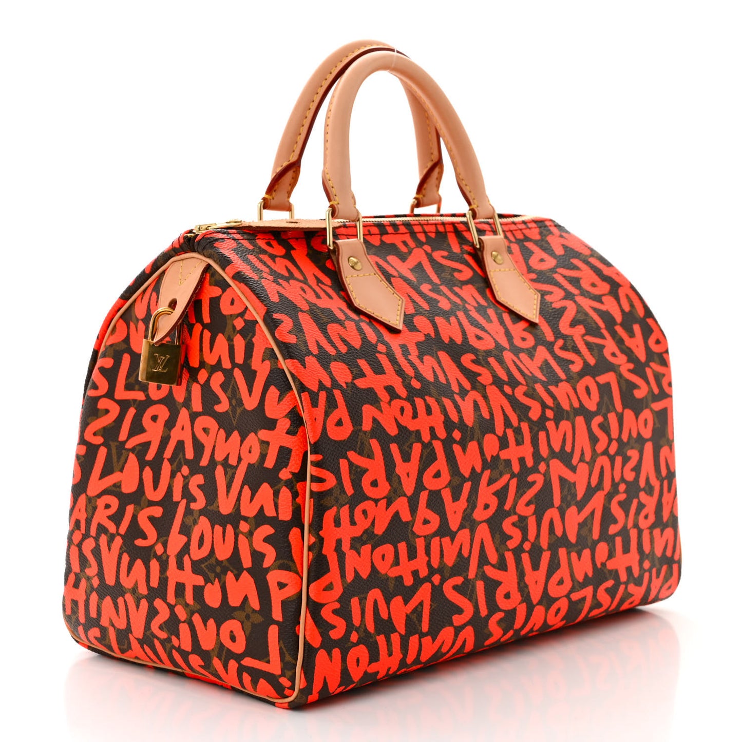 Monogram Graffiti Speedy 30 Orange