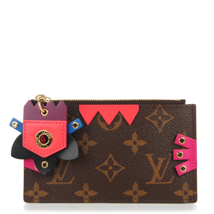 Louis Vuitton Monogram Totem Key Pouch Flamingo 1 of 7