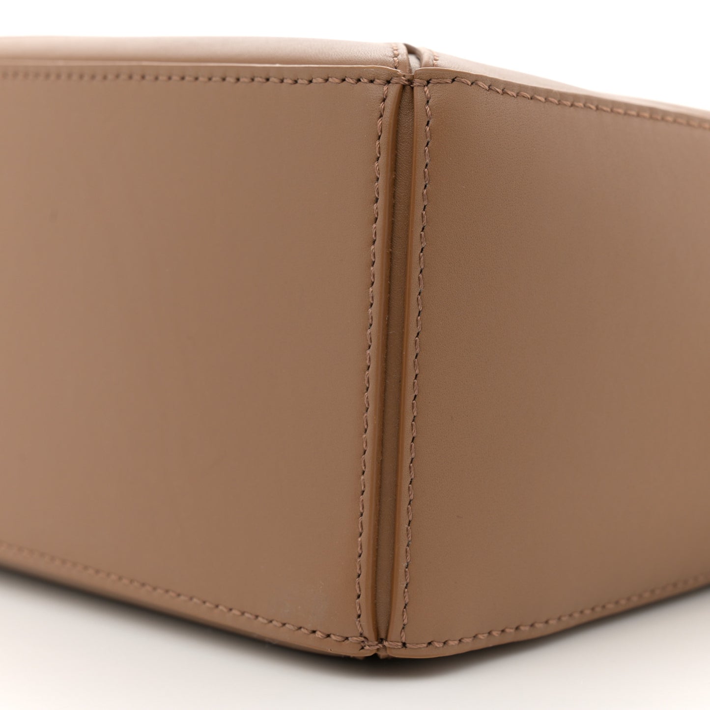 Satin Calfskin Small Puzzle Bag Oak