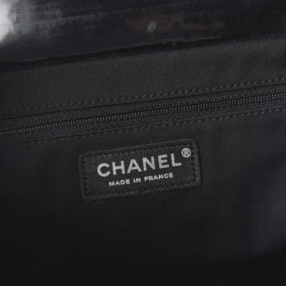 Chanel Patent Tweed Sequin Shopping Tote Multicolor 9 of 11