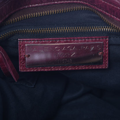 Balenciaga Agneau Classic Hardware City Bordeaux 7 of 15