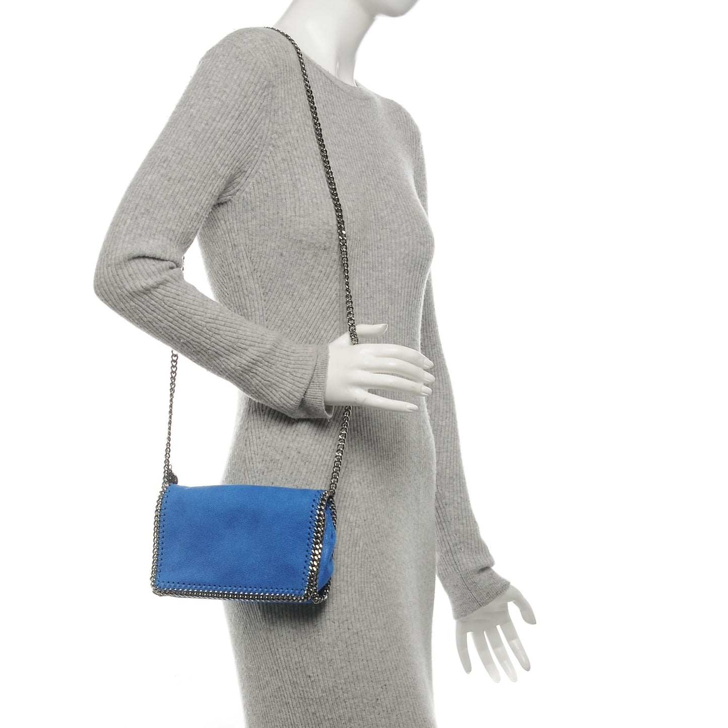 Shaggy Deer Falabella Crossbody Bag Blue