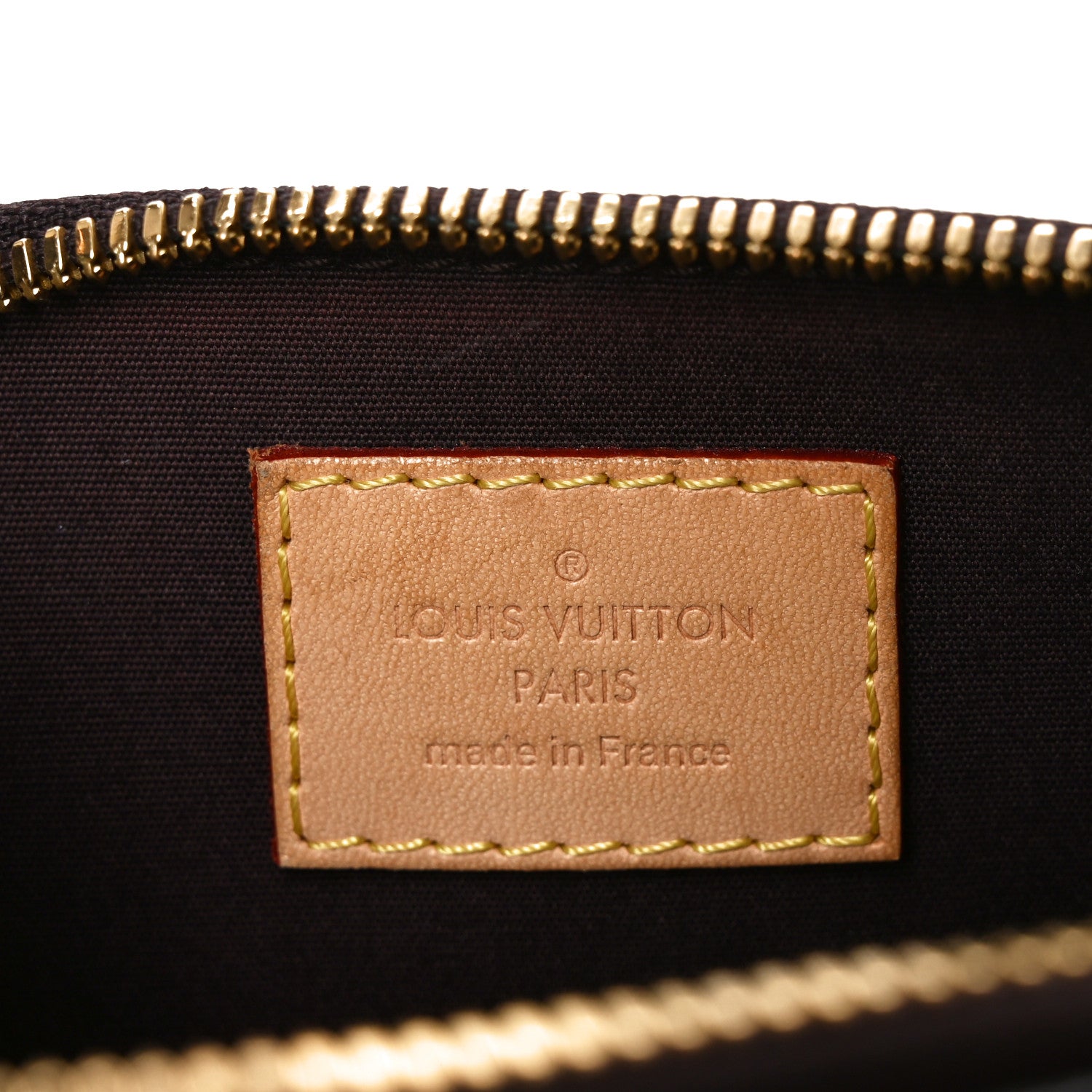 Louis Vuitton Vernis Alma BB Amarante 6 of 9