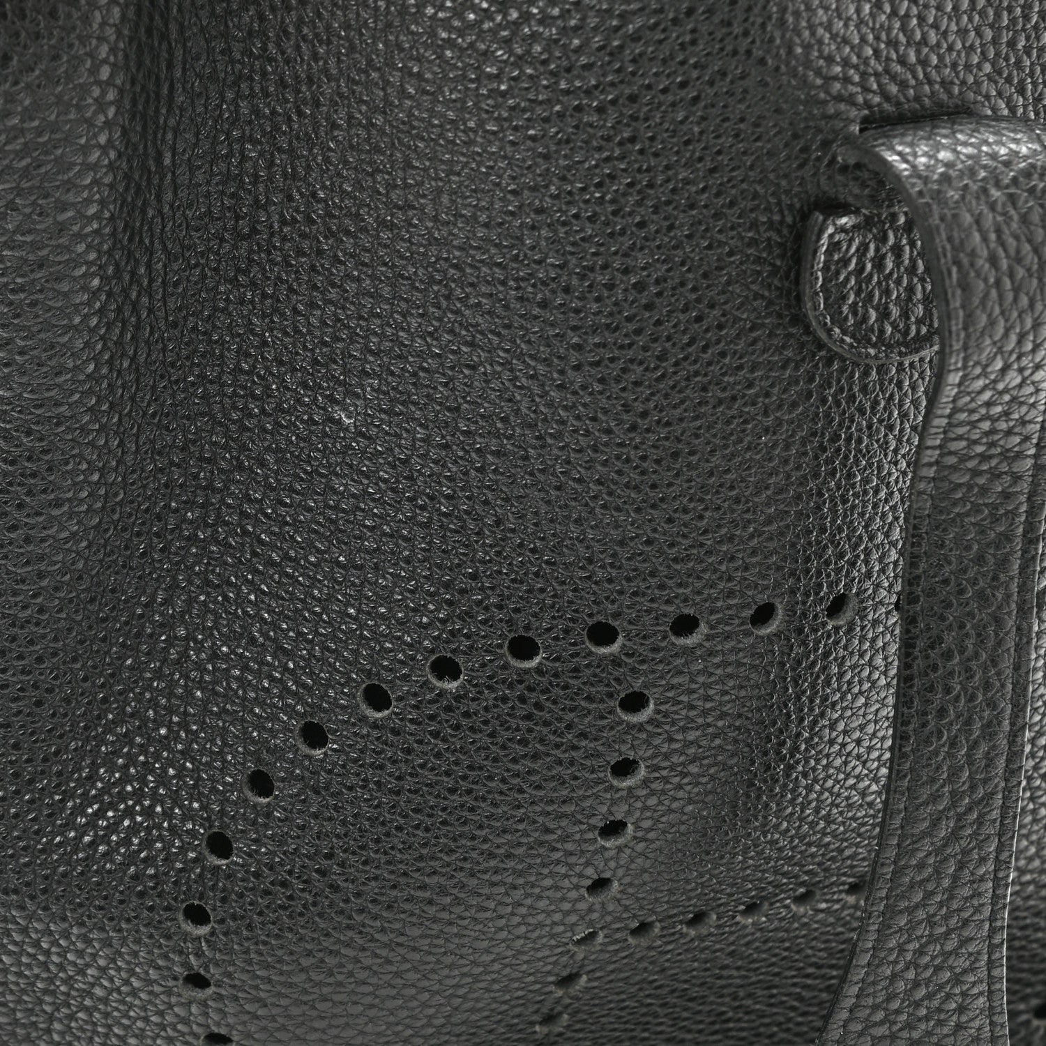 Hermes Taurillon Clemence Evelyne III GM Black 9 of 9