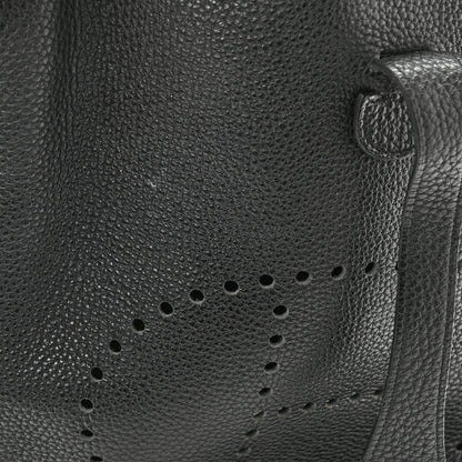 Hermes Taurillon Clemence Evelyne III GM Black 9 of 9