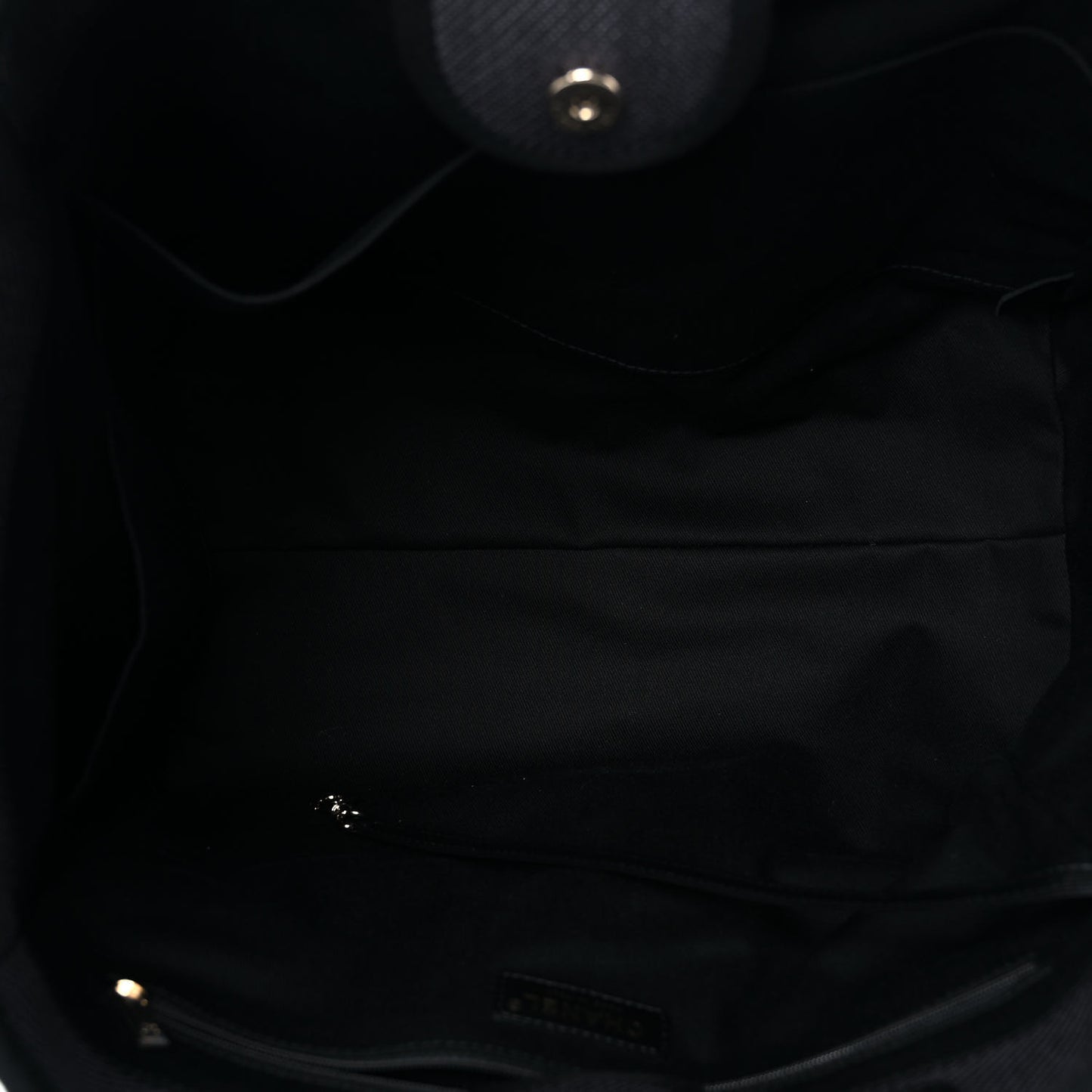 Canvas Medium Deauville Tote Black