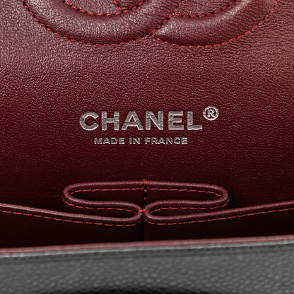 Chanel Caviar Quilted Medium Double Flap Black 6 of 10