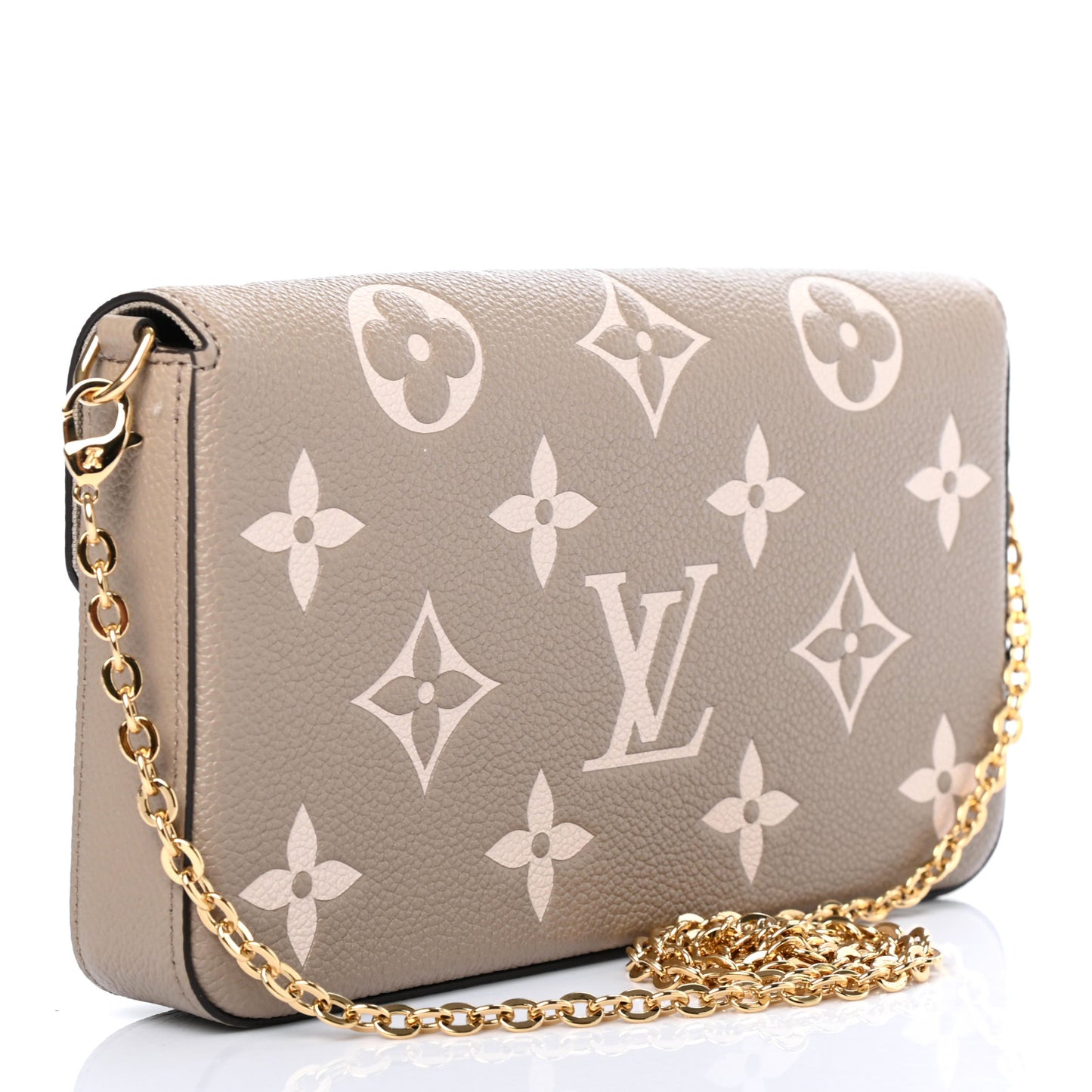 Empreinte Monogram Giant Felicie Pochette Tourterelle Creme