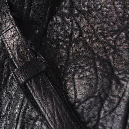 Alexander Wang Pebbled Lambskin Rocco Black Silver Hardware 8 of 8