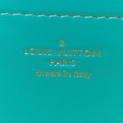 Louis Vuitton Lambskin Embossed Monogram Vuittamins Pochette Coussin Menthe Jaune 6 of 8