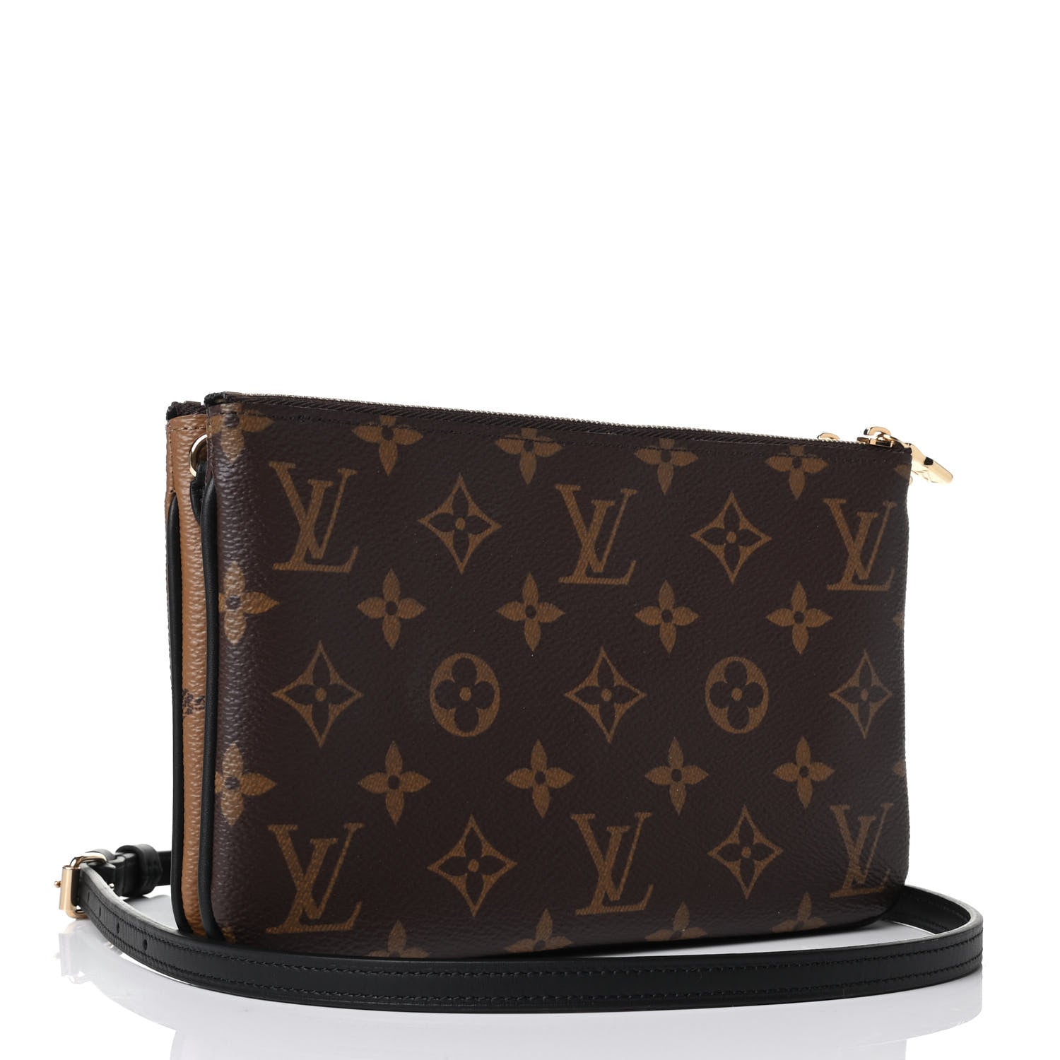 Louis Vuitton Reverse Monogram Giant Double Zip Pochette 2 of 5