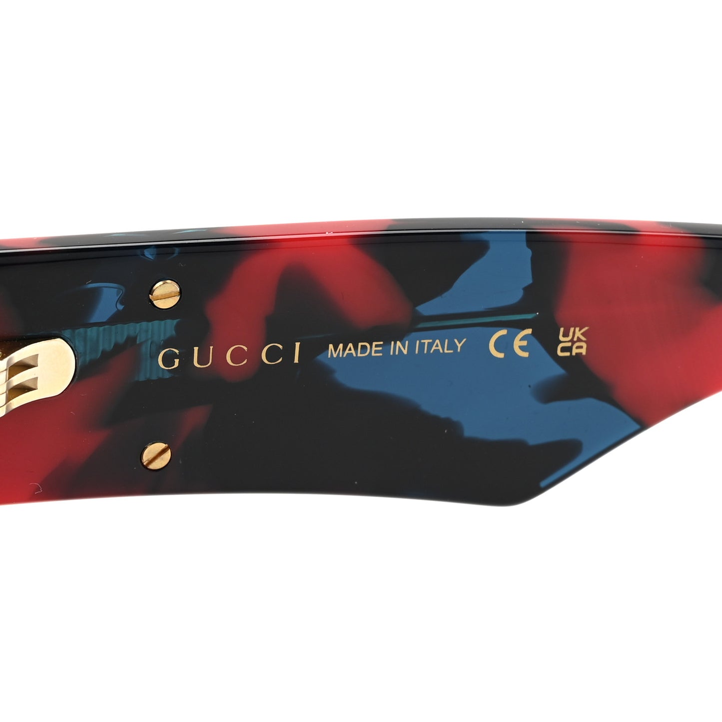 Acetate Cat Eye Sunglasses GG1421S Red Tortoiseshell