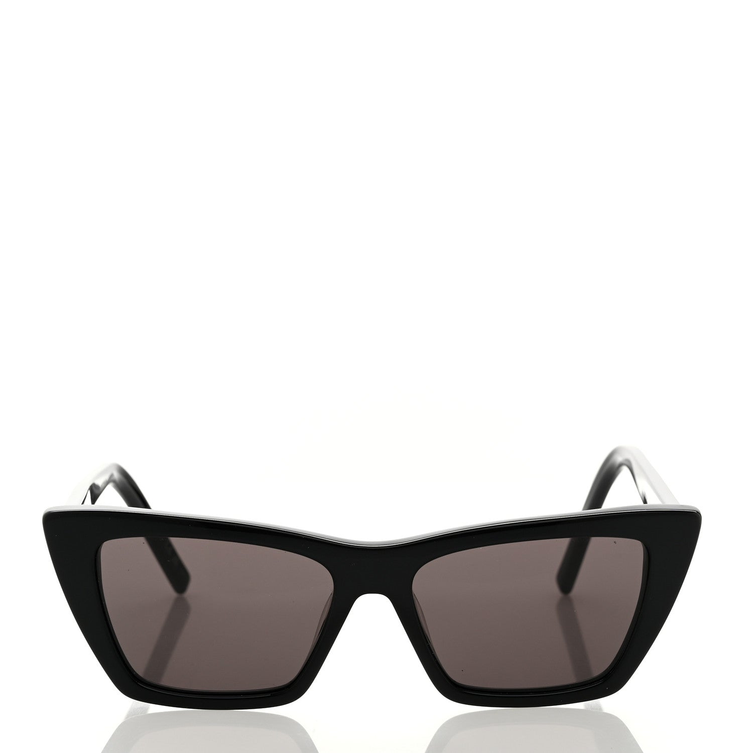 Saint Laurent Acetate Mica Cat Eye Sunglasses SL 276 Black 2 of 7