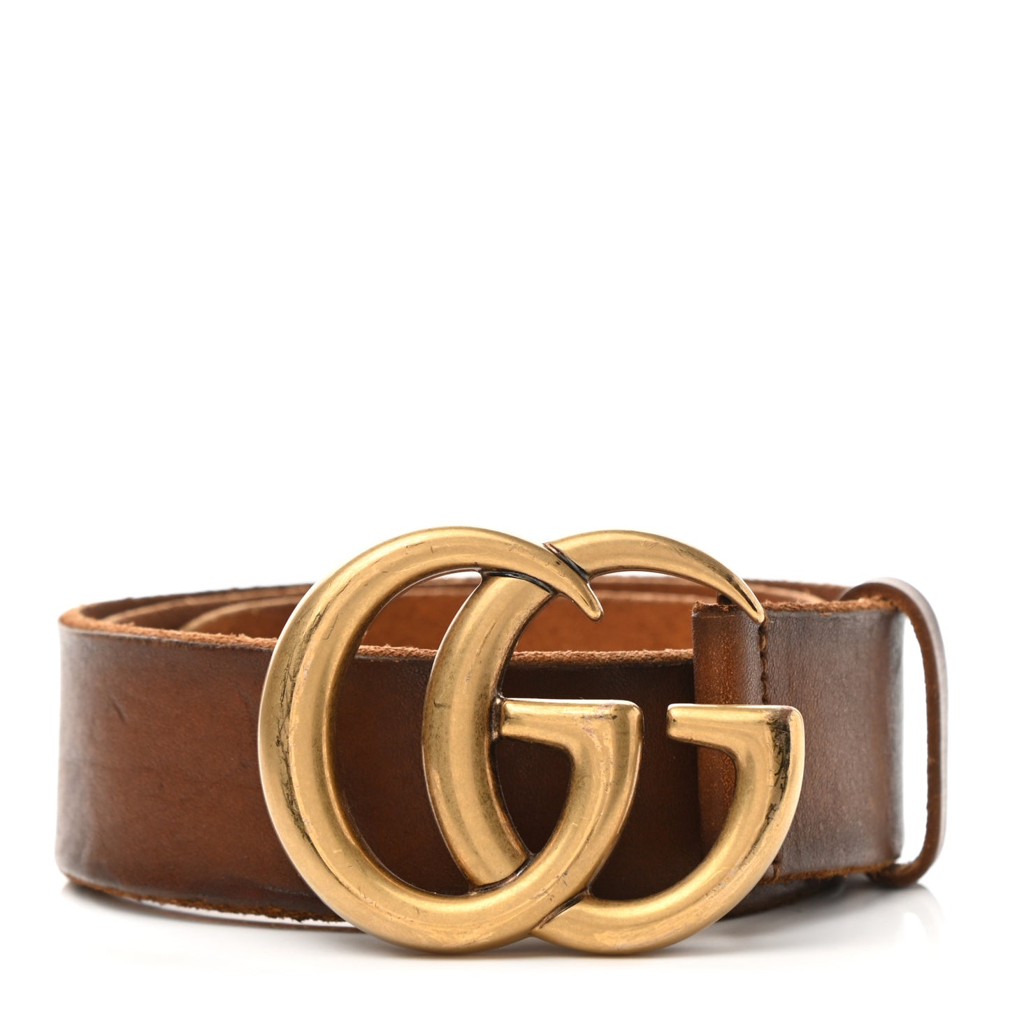 Faded Calfskin Double G 40mm Belt 80 32 Cuir