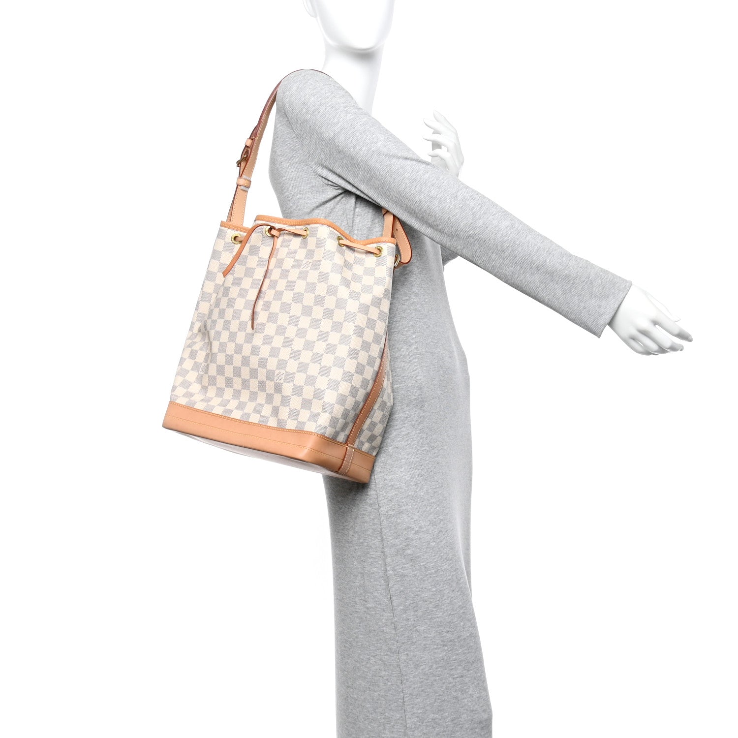Louis Vuitton Damier Azur Noe 2 of 10