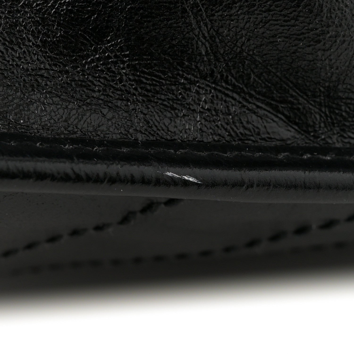 Saint Laurent Crinkled Calfskin Matelasse Monogram Large Niki Chain Satchel Black 10 of 10