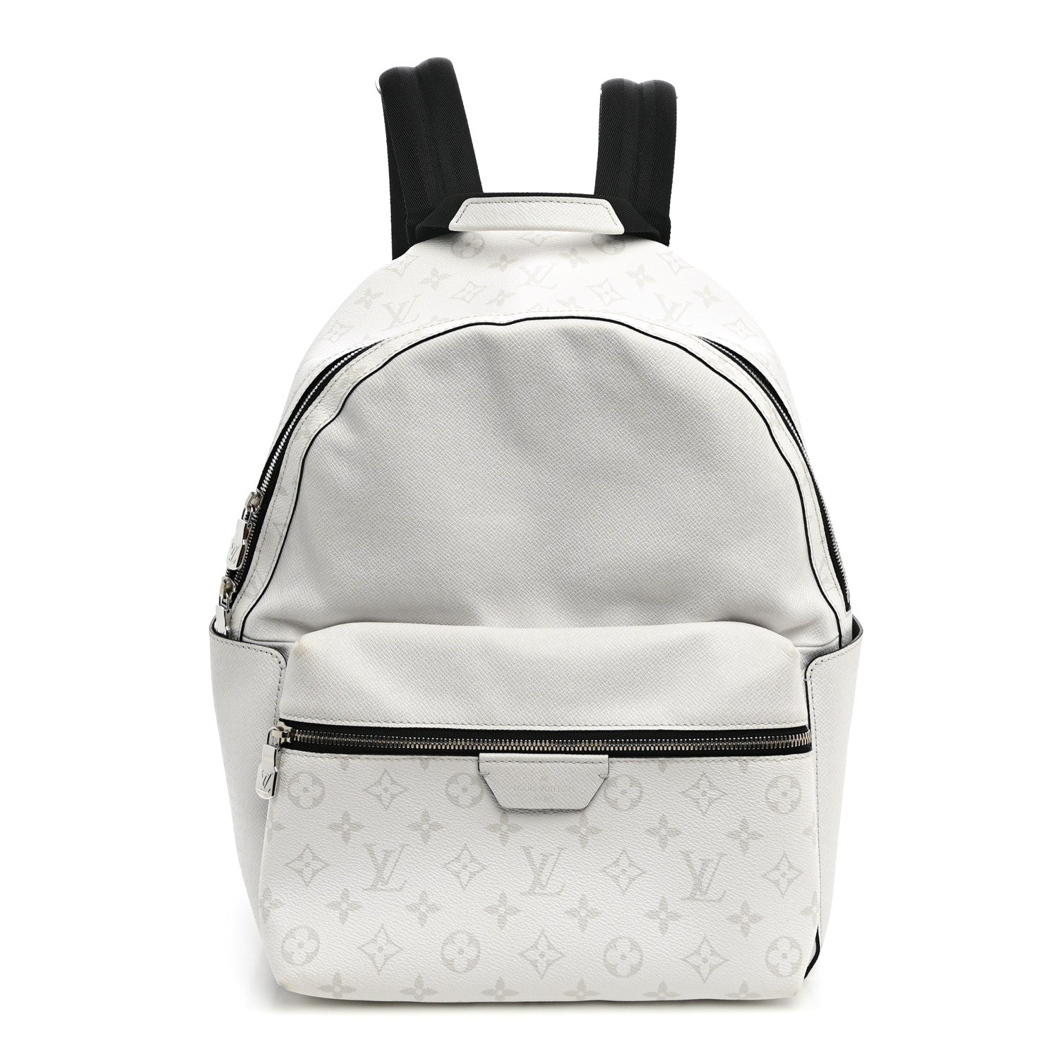 Louis Vuitton Taiga Monogram Discovery Backpack PM White 1 of 8