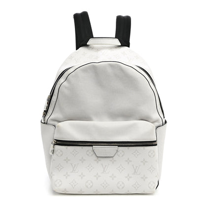 Louis Vuitton Taiga Monogram Discovery Backpack PM White 1 of 8