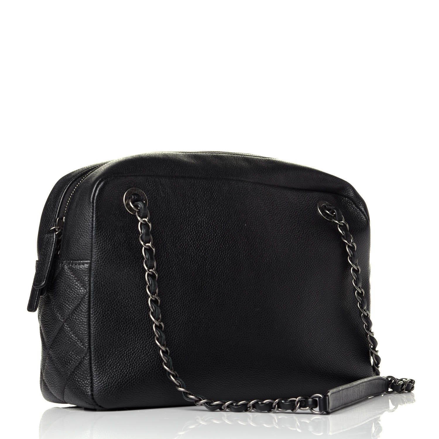 Chanel Caviar Quilted Large Coco Camera Case Black 3 of 9