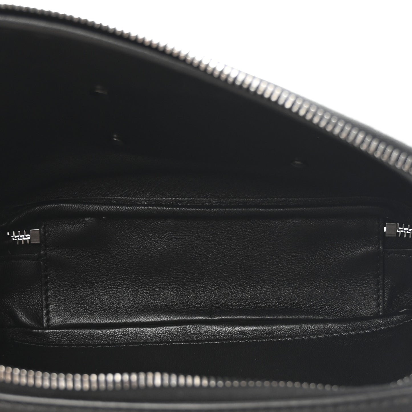 Calfskin Lacquered Vlogo Crossbody Bag Black