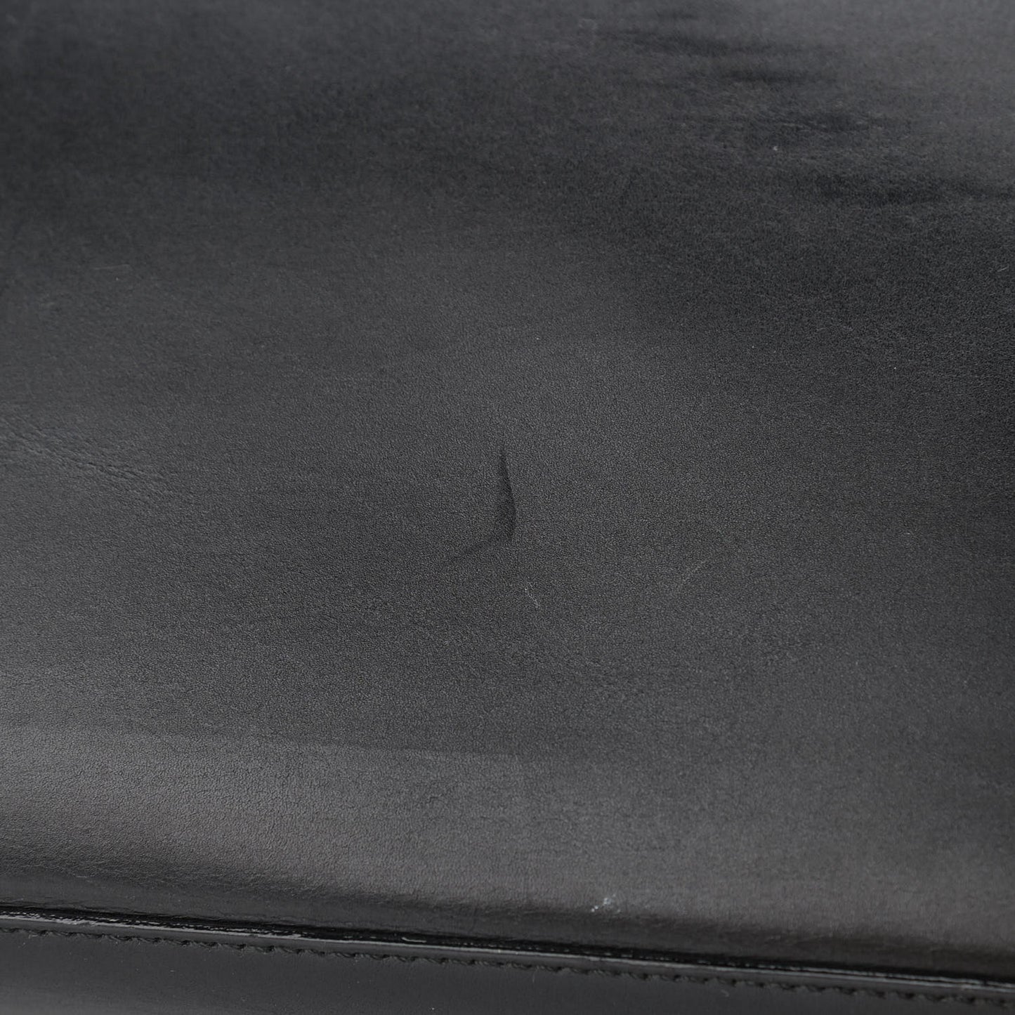 Calfskin Web Tote Black