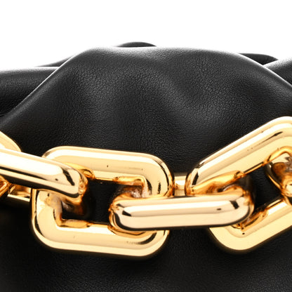Bottega Veneta Calfskin The Pouch Chain Black 8 of 10