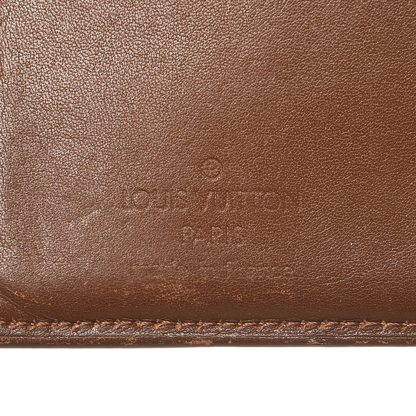 Vernis French Purse Wallet Bronze