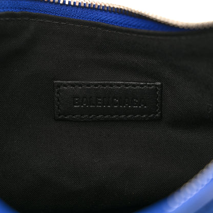 Balenciaga Metallic Arena Agneau Le Cagole Shoulder Bag XS Blue 7 of 13
