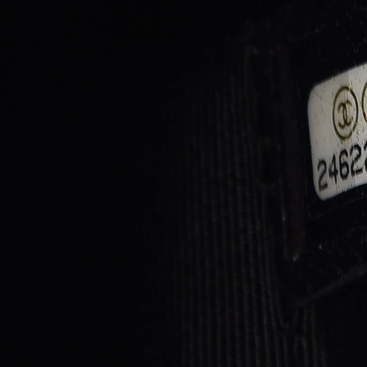 Chanel Aged Calfskin Chevron Quilted Backpack Black 7 of 7