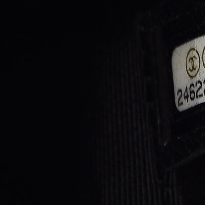 Chanel Aged Calfskin Chevron Quilted Backpack Black 7 of 7