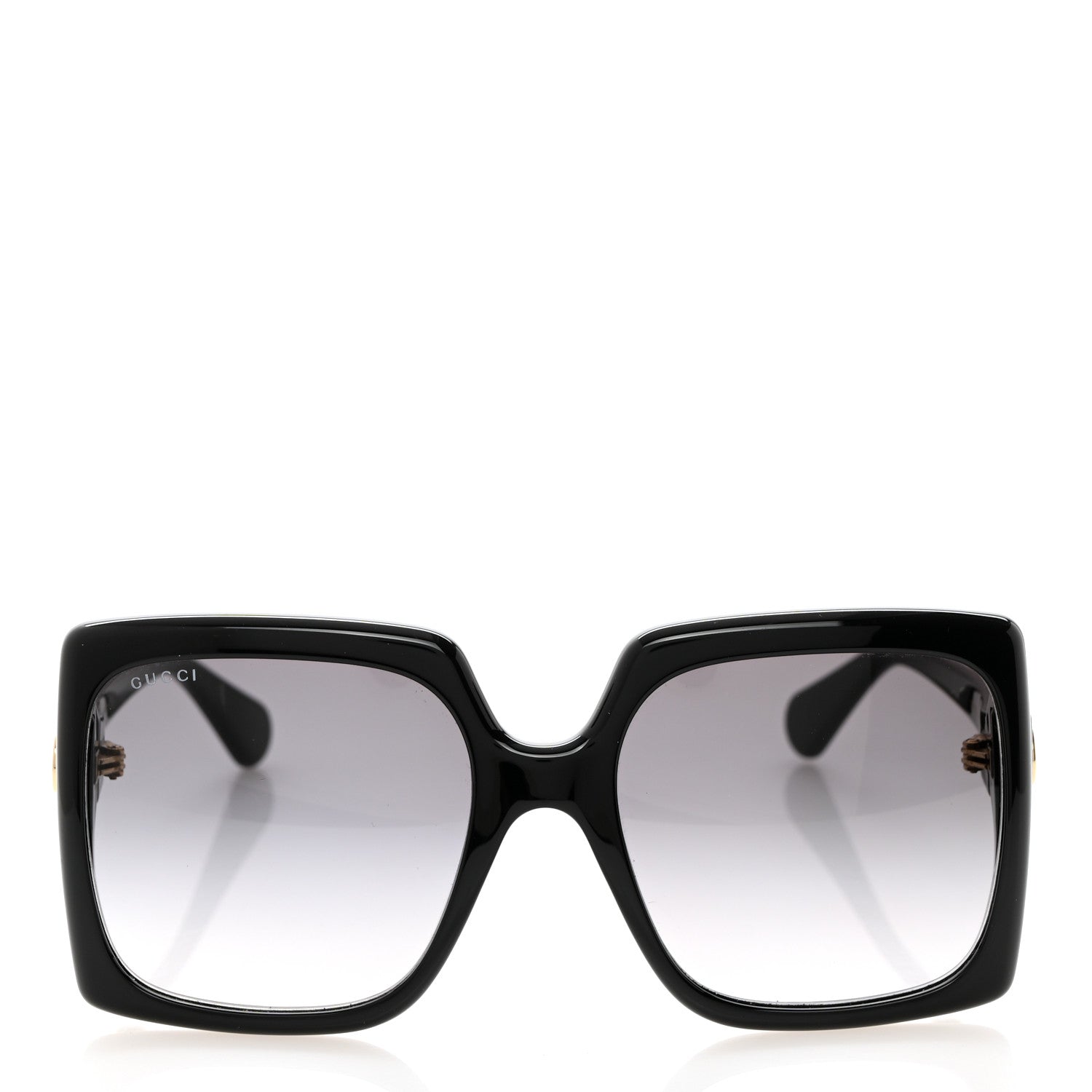 Gucci Acetate Square Frame Sunglasses GG0876S Black 2 of 7