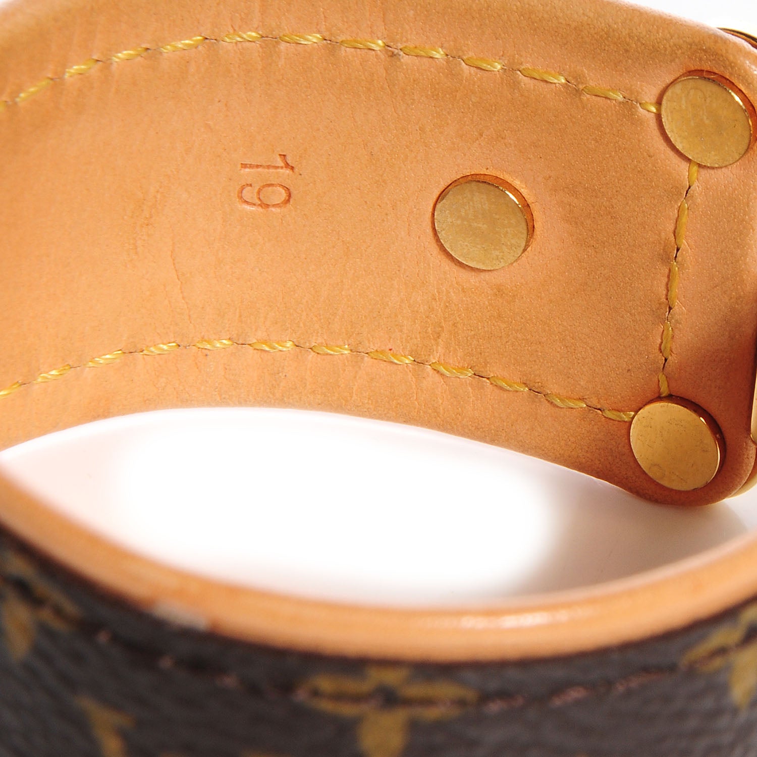 Louis Vuitton Monogram Save It Bracelet 19 7 of 7