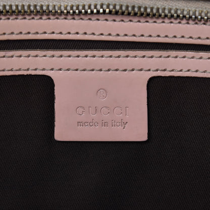 Gucci GG Supreme Monogram Medium Zippered Shopping Tote Pink 6 of 15